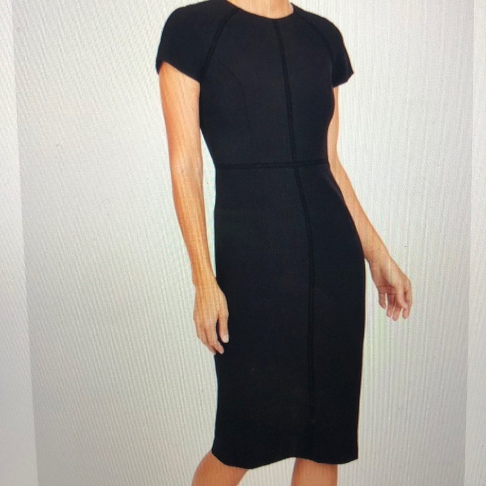 Maggy London Ladder Trim Dress